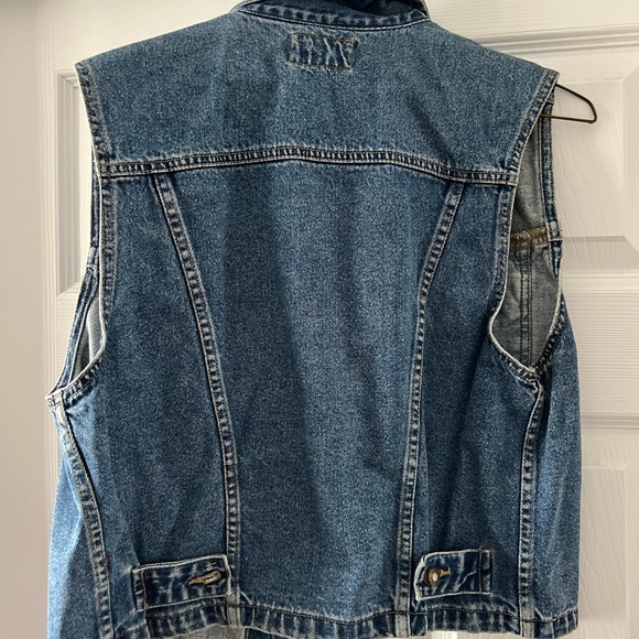 Vintage Denim Vest - Picture 2 of 3